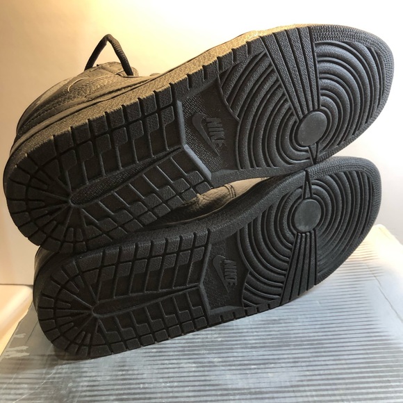 Air Jordan 1 (2001) Black /Silver Size 9.5 Men’s 12 Women’s 136060 002 - Picture 9 of 15